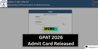 GPAT 2026 Admit Card Released at natboard.edu.in; Download Hall Ticket Here